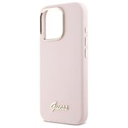 Husa premium  iPhone 16 Pro Max pentru Guess Elegance Series - Roz