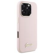 Husa premium  iPhone 16 Pro Max pentru Guess Elegance Series - Roz