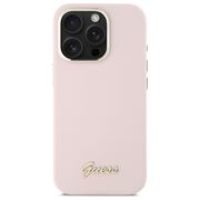 Husa premium  iPhone 16 Pro Max pentru Guess Elegance Series - Roz