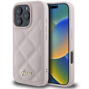 Husa premium  iPhone 16 Pro pentru Guess Elegance Series - Bej