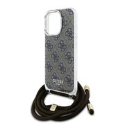 Husa premium  iPhone 16 Pro pentru Guess Elegance Series - Gri