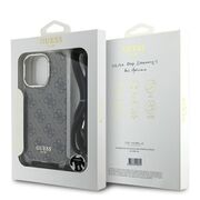 Husa premium  iPhone 16 Pro pentru Guess Elegance Series - Gri