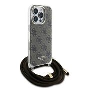 Husa premium  iPhone 16 Pro pentru Guess Elegance Series - Gri