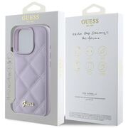 Husa premium  iPhone 16 Pro pentru Guess Elegance Series - Lavanda