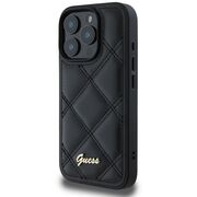 Husa premium  iPhone 16 Pro pentru Guess Elegance Series - Negru