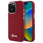 Husa premium  iPhone 16 Pro pentru Guess Elegance Series - Rosu