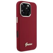 Husa premium  iPhone 16 Pro pentru Guess Elegance Series - Rosu
