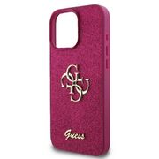 Husa premium  iPhone 16 pentru Guess Elegance Series - Bordeaux