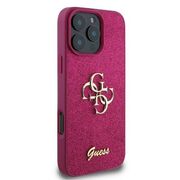Husa premium  iPhone 16 pentru Guess Elegance Series - Bordeaux