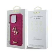 Husa premium  iPhone 16 pentru Guess Elegance Series - Bordeaux