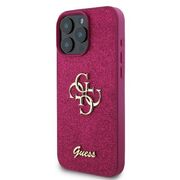 Husa premium  iPhone 16 pentru Guess Elegance Series - Bordeaux