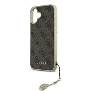 Husa premium  iPhone 16 pentru Guess Elegance Series - Maro