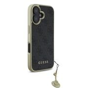 Husa premium  iPhone 16 pentru Guess Elegance Series - Negru darth vader