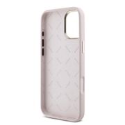 Husa premium  iPhone 16 pentru Guess Elegance Series - Roz pal