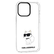 Husa premium pentru  iPhone 14 Pro Max Karl Lagerfeld superior quality - Clear