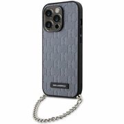 Husa premium pentru  iPhone 14 Pro Max Karl Lagerfeld superior quality - Gri