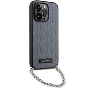 Husa premium pentru  iPhone 14 Pro Max Karl Lagerfeld superior quality - Gri