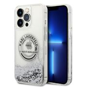 Husa premium pentru  iPhone 14 Pro Max Karl Lagerfeld superior quality - Ice