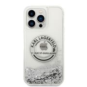 Husa premium pentru  iPhone 14 Pro Max Karl Lagerfeld superior quality - Ice