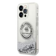 Husa premium pentru  iPhone 14 Pro Max Karl Lagerfeld superior quality - Ice