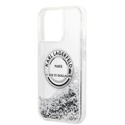 Husa premium pentru  iPhone 14 Pro Max Karl Lagerfeld superior quality - Ice