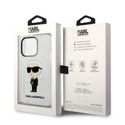 Husa premium pentru  iPhone 14 Pro Max Karl Lagerfeld superior quality - Transparent