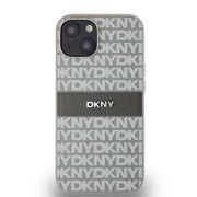 Husa premium pentru  iPhone 15 DKNY Pattern Energy - Gri carbune