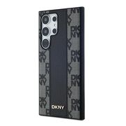 Husa premium pentru  iPhone 15 DKNY Pattern Energy - Negru denim