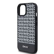 Husa premium pentru  iPhone 15 DKNY Urban compatibila MagSafe - Gri carbon