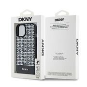 Husa premium pentru  iPhone 15 DKNY Urban compatibila MagSafe - Gri carbon
