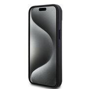Husa premium pentru  iPhone 15 DKNY Urban compatibila MagSafe - Gri carbon