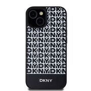 Husa premium pentru  iPhone 15 DKNY Urban compatibila MagSafe - Gri carbon