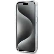 Husa premium pentru  iPhone 15 DKNY Urban compatibila MagSafe - Gri inchis mat