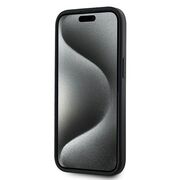 Husa premium pentru  iPhone 15 DKNY Urban compatibila MagSafe - Gri inchis