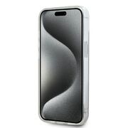 Husa premium pentru  iPhone 15 DKNY Urban compatibila MagSafe - Gri maur