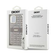 Husa premium pentru  iPhone 15 DKNY Urban compatibila MagSafe - Gri maur