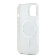 Husa premium pentru  iPhone 15 DKNY Urban compatibila MagSafe - Gri maur