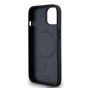 Husa premium pentru  iPhone 15 DKNY Urban compatibila MagSafe - Negru denim