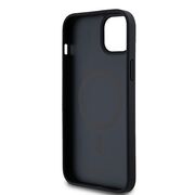 Husa premium pentru  iPhone 15 DKNY Urban compatibila MagSafe - Negru