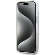 Husa premium pentru  iPhone 15 DKNY Urban compatibila MagSafe - Roz neon