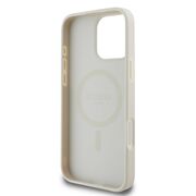 Husa premium pentru  iPhone 16 Pro compatibila MagSafe Guess Luxury Series - Bej