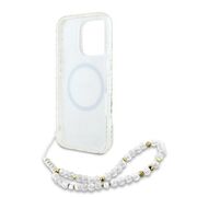 Husa premium pentru  iPhone 16 Pro compatibila MagSafe Guess Luxury Series - Ice