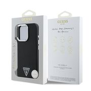 Husa premium pentru  iPhone 16 Pro compatibila MagSafe Guess Luxury Series - Negru denim