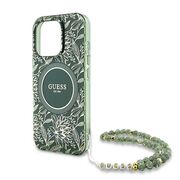 Husa premium pentru  iPhone 16 Pro compatibila MagSafe Guess Luxury Series - Verde