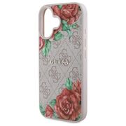 Husa premium pentru  iPhone 16 compatibila MagSafe Guess Luxury Series - Multicoloro