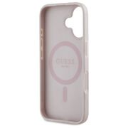 Husa premium pentru  iPhone 16 compatibila MagSafe Guess Luxury Series - Multicoloro