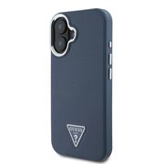 Husa premium pentru  iPhone 16 compatibila MagSafe Guess Luxury Series - Negru print