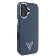 Husa premium pentru  iPhone 16 compatibila MagSafe Guess Luxury Series - Negru print