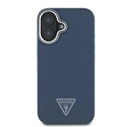 Husa premium pentru  iPhone 16 compatibila MagSafe Guess Luxury Series - Negru print