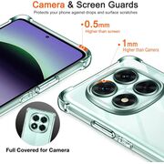 Husa pentru  Xiaomi Redmi Note 14 Pro 4G Slim Anti-Shock 1.5mm reinforced 4 corners, Transparent